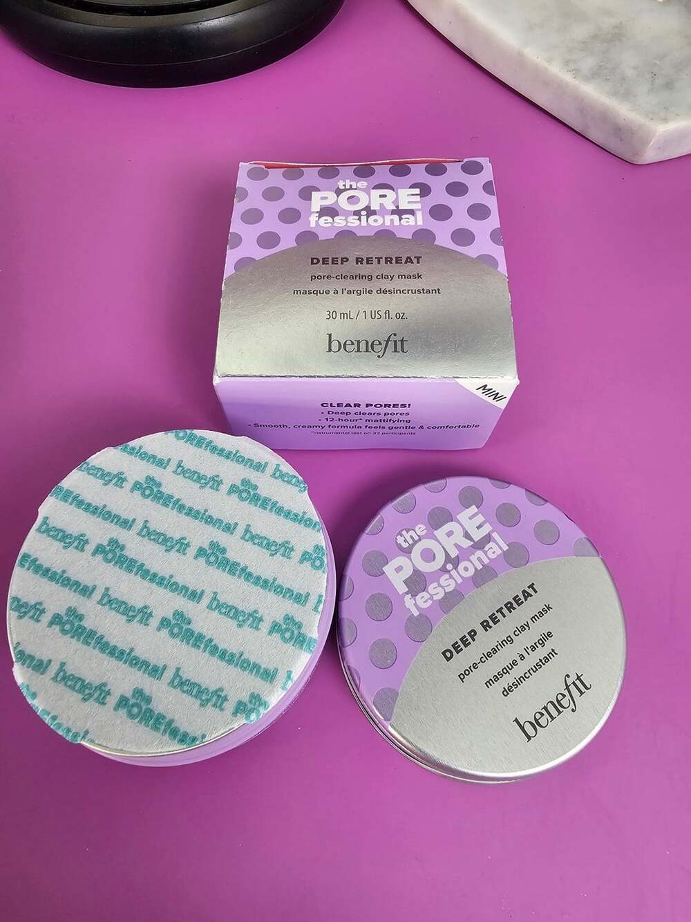 Benefit The POREfessional Deep Retreat Clay Mask 30ml/1oz New